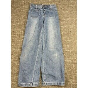 girls RSQ denim Jeans 10 Front Pockets Barrel Leg Boyfriend Fit Baggy Jeans
